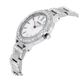 Buy Shop Fossil Jesse White Dial Silver Steel Strap Watch for Women - ES2362 USA Online