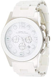 Buy Shop Marc Jacobs Pelly White Dial White Silicone Strap Watch for Women - MBM2565 USA Online