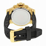 Buy Shop Michael Kors Dylan Chronograph Black Dial Black Rubber Strap Watch For Women - MK8556 USA Online