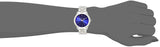 Buy Shop Michael Kors Slim Runway Quartz Blue Dial Silver Steel Strap Watch For Women - MK3379 USA Online