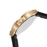 Buy Shop Michael Kors Mini Lennox Quartz Black Dial Black Silicone Strap Watch For Women - MK7281 USA Online