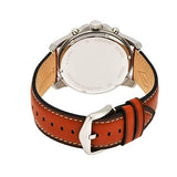 Buy Shop Fossil Grant Chronograph Blue Dial Brown Leather Strap Watch for Men - FS5210 USA Online