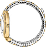 Buy Shop Just Cavalli Serpente Metallica White Dial Two Tone Steel Strap Watch for Women - JC1L223M0055 USA Online