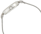Buy Shop Guess Quartz Silver Dial Silver Mesh Bracelet Watch For Women - W1152L1 USA Online