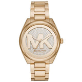 Buy Shop Michael Kors Runway Gold Dial Gold Steel Strap Watch for Women - MK5786 USA Online