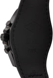 Buy Shop Fossil Nate Chronograph Black Dial Black Leather Strap Watch for Men - JR1510 USA Online