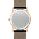 Buy Shop Movado Museum Classic Black Dial Black Leather Strap Watch For Men - 607060 USA Online