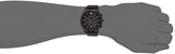 Emporio Armani Sportivo Chronograph Black Dial Black Leather Strap Watch For Men - AR2461