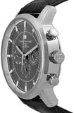 Buy Shop Tommy Hilfiger Harrison Chronograph Black Dial Black Leather Strap Watch for Men - 1790875 USA Online