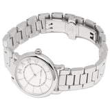 Marc Jacobs Roxy White Dial Silver Steel Strap Watch for Women - MJ3525