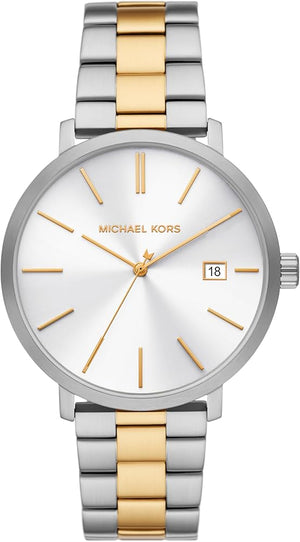 Buy Shop Michael Kors Blake Analog Silver Dial Two Tone Steel Strap Watch for Women - MK9134 USA Online
