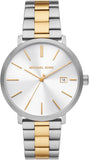 Buy Shop Michael Kors Blake Analog Silver Dial Two Tone Steel Strap Watch for Women - MK9134 USA Online