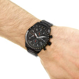 Buy Shop Hugo Boss Aero Black Dial Black Steel Strap Watch for Men - 1513771 USA Online