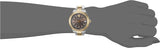 Versace Hellenyium Brown Dial Two Tone Steel Strap Watch for Women - V12040015