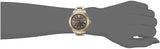 Versace Hellenyium Brown Dial Two Tone Steel Strap Watch for Women - V12040015