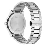 Gucci G Timeless Grey Dial Silver Steel Strap Watch For Men - YA126441