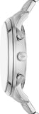 Buy Shop Fossil Neutra Chronograph Blue Dial Silver Steel Strap Watch for Men - FS6025 USA Online