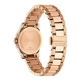 Buy Shop Gucci G Timeless Quartz Rose Gold Dial Rose Gold Steel Strap Watch For Women - YA126567 USA Online