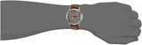 Buy Shop Fossil Grant Chronograph Brown Dial Brown Leather Strap Watch for Men - FS5214 USA Online