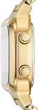Buy Shop Fossil Retro Digital Gold Dial Gold Steel Strap Watch for Men - FS5843 USA Online