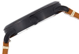 Buy Shop Fossil Commuter Three Hand Date Black Dial Brown Leather Strap Watch for Men - FS5276 USA Online