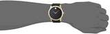 Buy Shop Movado Museum Black Dial Black Leather Strap Watch For Men - 606876 USA Online