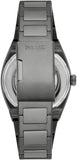 Buy Shop Fossil Everett Automatic Skeleton Grey Dial Grey Steel Strap Watch for Men - ME3206 USA Online