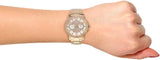 Buy Shop Guess Sassy Quartz White Dial Rose Gold Steel Strap Watch For Women - W0705L3 USA Online