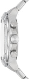 Buy Shop Fossil Bronson Chronograph Red Dial Silver Steel Strap Watch for Men - FS5878 USA Online