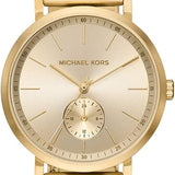 Buy Shop Michael Kors Irving Quartz Gold Dial Gold Mesh Strap Watch For Men - MK8741 USA Online