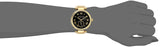 Buy Shop Michael Kors Skylar Black Dial Gold Steel Strap Watch for Women - MK5989 USA Online
