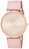 Buy Shop Coach Delancey Gold Dial Pink Leather Strap Watch for Women - 14503332 USA Online