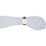 Buy Shop Fossil The Minimalist Slim White Dial Blue Leather Strap Watch for Men - FS5371 USA Online