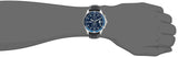 Buy Shop Fossil Wakefield Chronograph Blue Dial Black Leather Strap Watch for Women - CH2945 USA Online