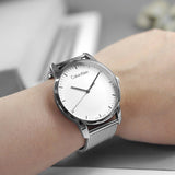 Buy Shop Calvin Klein City Chronograph White Dial Silver Mesh Bracelet Watch for Men - K2G2G126 USA Online