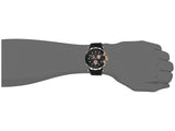 Tissot T Race Chronograph Black Dial Black Silicone Strap Watch For Men - T115.417.37.051.00