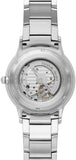 Buy Shop Emporio Armani Meccanico Automatic Black Dial Silver Steel Strap Watch For Men - AR60055 USA Online