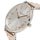 Buy Shop Coach Perry Silver Dial Two Tone Steel Strap Watch for Women - 14503346 USA Online