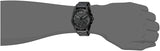 Buy Shop Fossil Nate Chronograph Black Dial Black Leather Strap Watch for Men - JR1510 USA Online