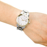 Buy Shop Burberry The City White Dial Two Tone Steel Strap Watch for Women - BU9115 USA Online