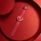 Buy Shop Coach Perry Red Dial Red Leather Strap Watch for Women - 14503867 USA Online