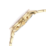 Buy Shop Fossil Neutra Chronograph Gold Dial Gold Steel Strap Watch for Women - ES5219 USA Online