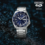 Buy Shop Seiko 5 Sports Automatic Blue Dial Silver Steel Strap Watch for Men - SRPK97K1 USA Online