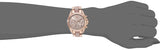 Michael Kors Wren Crystals Rose Gold Dial Rose Gold Steel Strap Watch for Women - MK6096