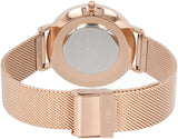 Buy Shop Daniel Wellington Petite Amber Brown Dial Rose Gold Mesh Strap Watch for Women - DW00100478 USA Online