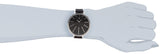 Buy Shop Calvin Klein Equal Black Dial Black Leather Strap Watch for Women - K3E231C1 USA Online