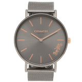 Buy Shop Coach Perry Grey Dial Grey Mesh Bracelet Watch for Women - 14503127 USA Online