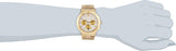 Buy Shop Michael Kors Wyatt Chronograph White Dial Gold Steel Strap Watch For Women - MK5933 USA Online