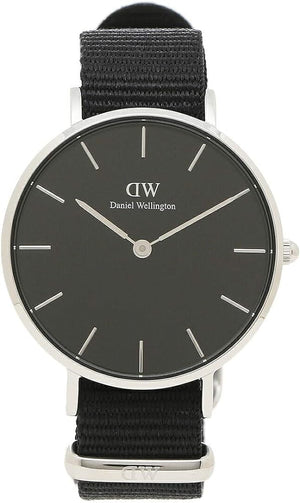 Buy Shop Daniel Wellington Classic Bayswater Black Dial Black NATO Strap Watch For Women - DW00100282 USA Online