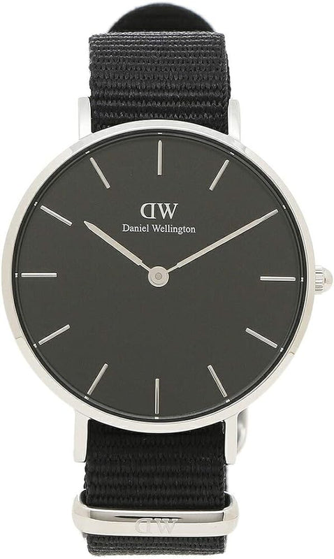 Buy Shop Daniel Wellington Classic Bayswater Black Dial Black NATO Strap Watch For Women - DW00100282 USA Online